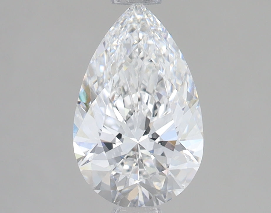 1.3 Carat Pear Lab Diamond with  Cut Diamond in 14KT  view 1
