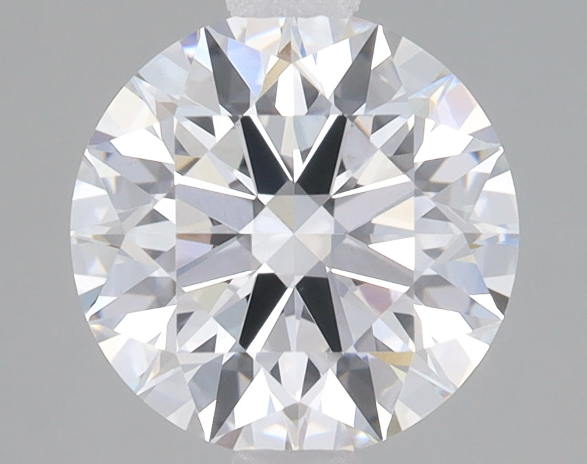2.1 Carat Round Lab Diamond with  Cut Diamond in 14KT  view 1
