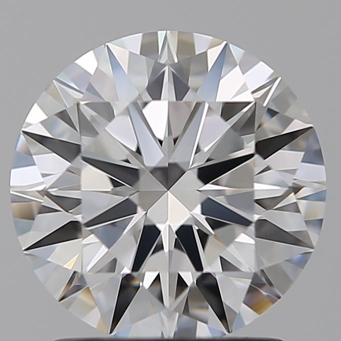 1.57 Carat Round Lab Diamond with  Cut Diamond in 14KT  view 1
