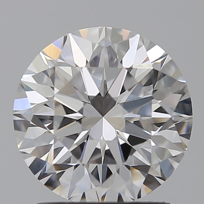 1.5 Carat Round Lab Diamond with  Cut Diamond in 14KT  view 1
