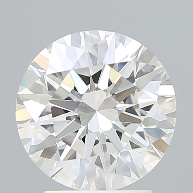 2.62 Carat Round Lab Diamond with  Cut Diamond in 14KT  view 1
