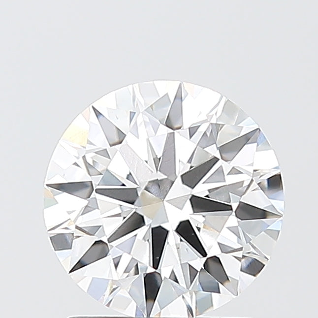 1.56 Carat Round Lab Diamond with  Cut Diamond in 14KT  view 1
