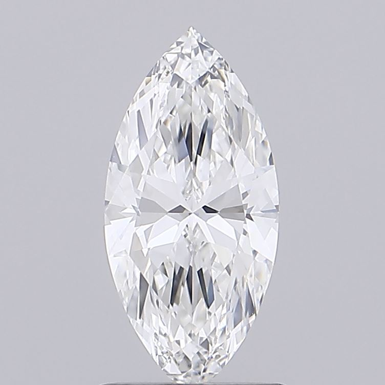 3.06 Carat Marquise Lab Diamond with  Cut Diamond in 14KT  view 1
