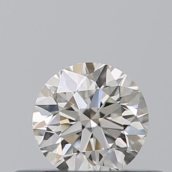 0.3 Carat Round Natural Diamond with  Cut Diamond in 14KT  view 1
