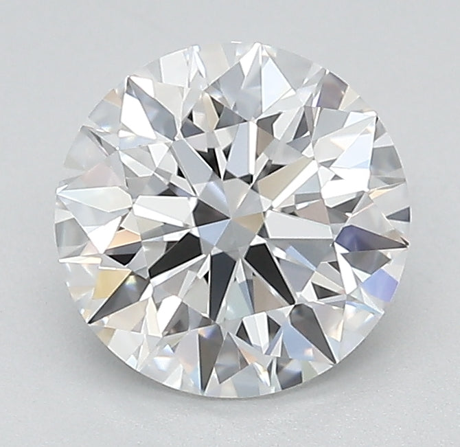 1.55 Carat Round Lab Diamond with  Cut Diamond in 14KT  view 1
