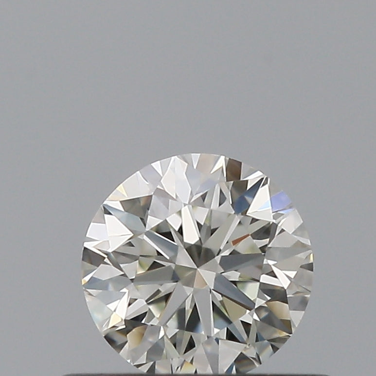 0.4 Carat Round Natural Diamond with  Cut Diamond in 14KT  view 1
