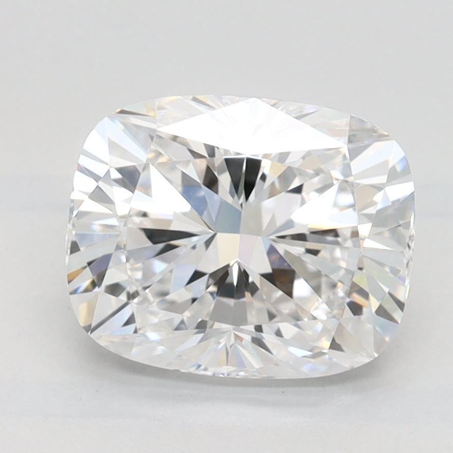 1.83 Carat Cushion Lab Diamond with  Cut Diamond in 14KT  view 1
