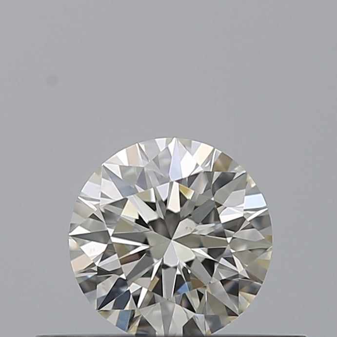 0.31 Carat Round Natural Diamond with  Cut Diamond in 14KT  view 1

