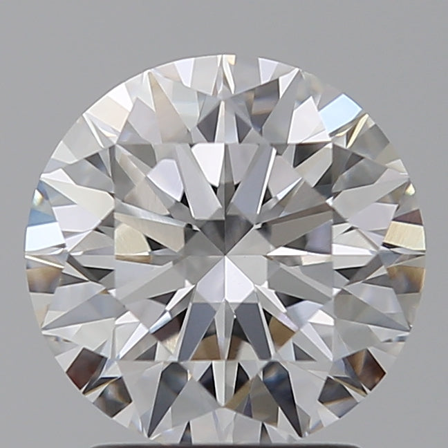 2.06 Carat Round Lab Diamond with  Cut Diamond in 14KT  view 1
