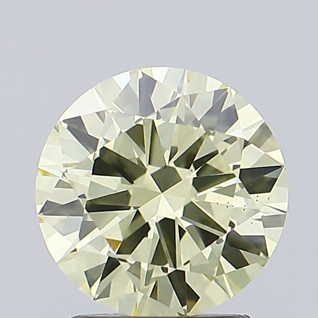 1.0 Carat Round Lab Diamond with  Cut Diamond in 14KT  view 1
