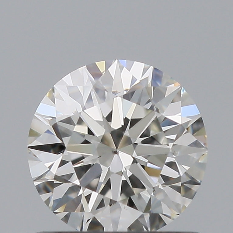0.73 Carat Round Natural Diamond with  Cut Diamond in 14KT  view 1
