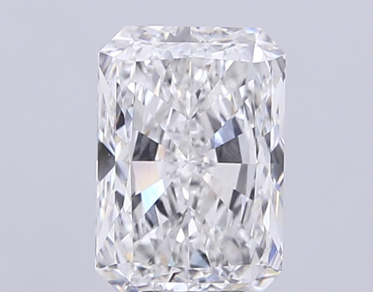 7.02 Carat Radiant Lab Diamond with  Cut Diamond in 14KT  view 1
