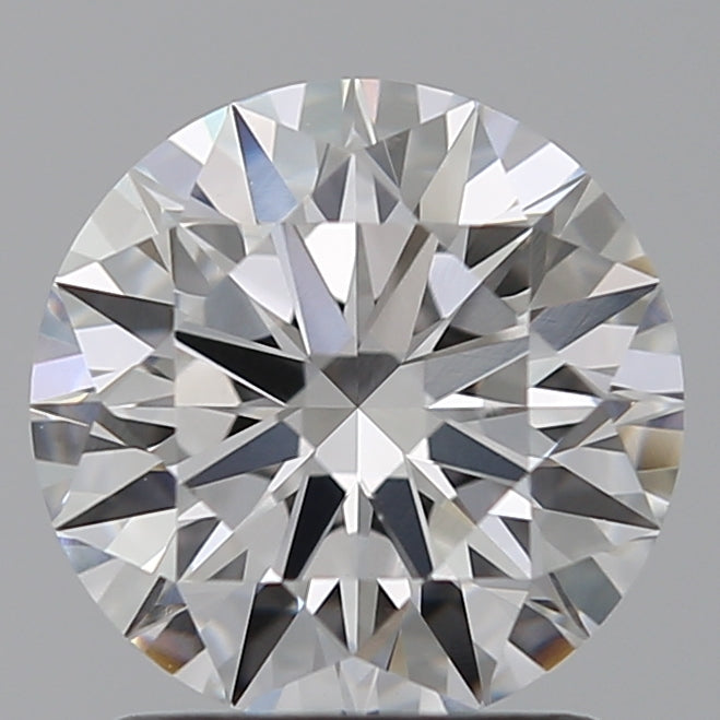 1.56 Carat Round Lab Diamond with  Cut Diamond in 14KT  view 1
