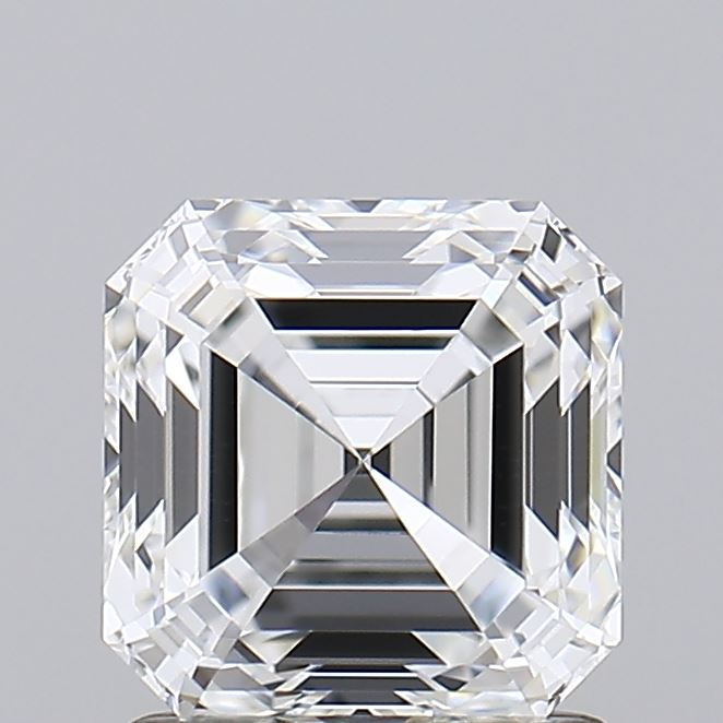 1.41 Carat Emerald Lab Diamond with  Cut Diamond in 14KT  view 1
