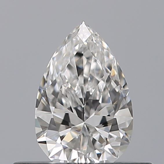 0.3 Carat Pear Natural Diamond with  Cut Diamond in 14KT  view 1
