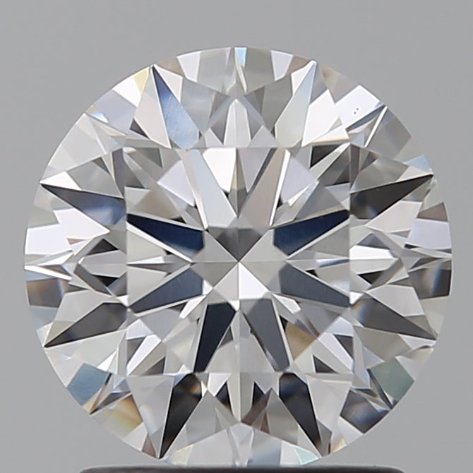 1.59 Carat Round Lab Diamond with  Cut Diamond in 14KT  view 1
