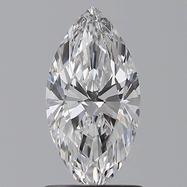 1.06 Carat Marquise Lab Diamond with  Cut Diamond in 14KT  view 1
