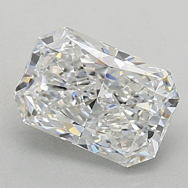 2.02 Carat Radiant Lab Diamond with  Cut Diamond in 14KT  view 1

