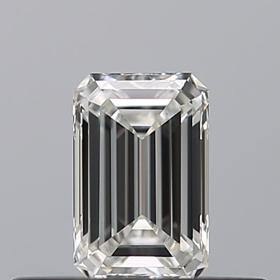 0.31 Carat Emerald Natural Diamond with  Cut Diamond in 14KT  view 1
