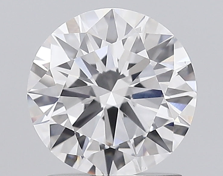 1.5 Carat Round Lab Diamond with  Cut Diamond in 14KT  view 1
