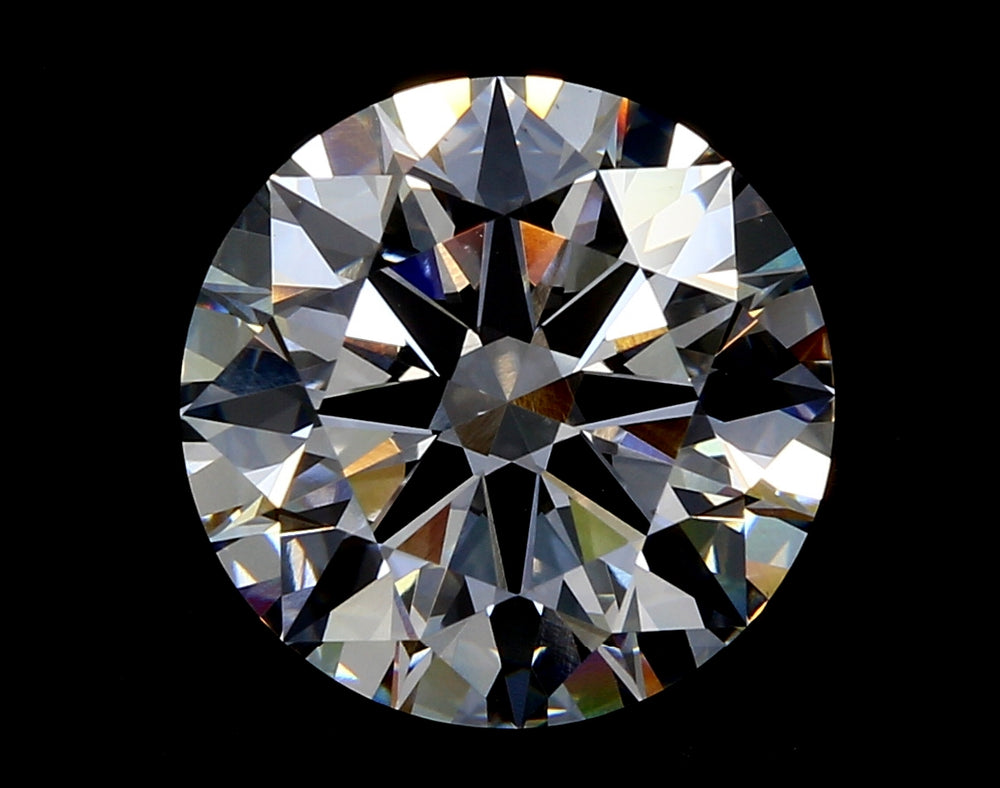 1.74 Carat Round Lab Diamond with  Cut Diamond in 14KT  view 1
