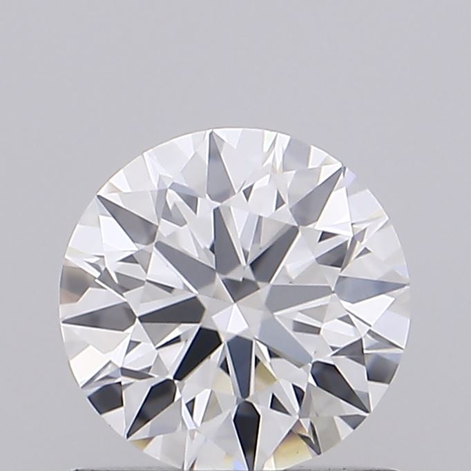 0.54 Carat Round Lab Diamond & 0.53 Carat Round Lab Diamond with  Cut Diamond in 14KT  view 1
