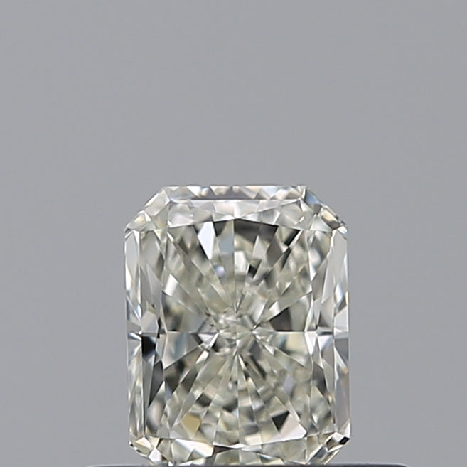 0.41 Carat Radiant Natural Diamond with  Cut Diamond in 14KT  view 1
