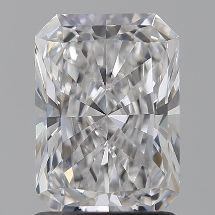 1.54 Carat Radiant Lab Diamond with  Cut Diamond in 14KT  view 1
