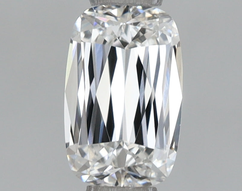 1.0 Carat Cushion Lab Diamond with  Cut Diamond in 14KT  view 1
