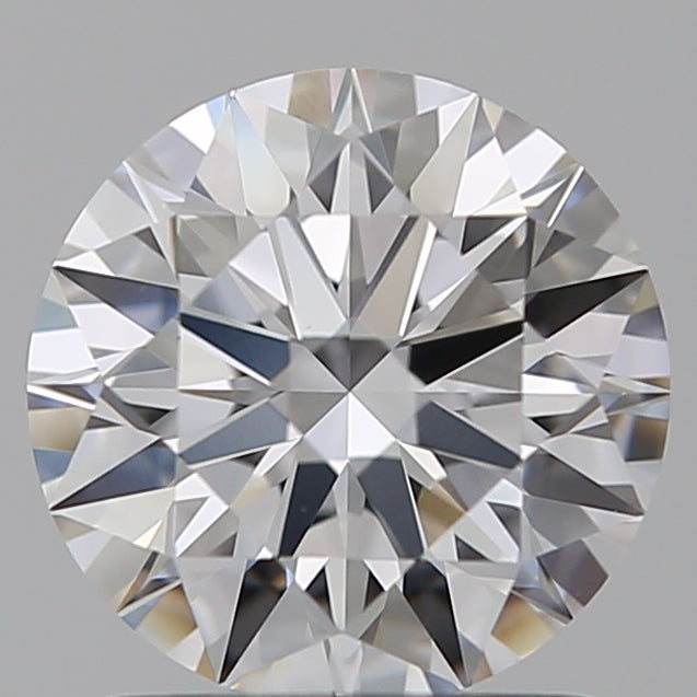 1.28 Carat Round Lab Diamond with  Cut Diamond in 14KT  view 1
