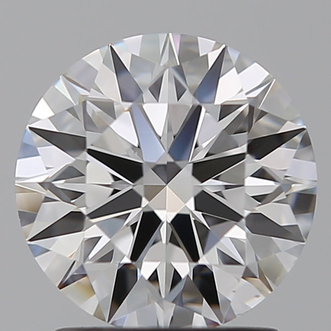1.55 Carat Round Lab Diamond with  Cut Diamond in 14KT  view 1
