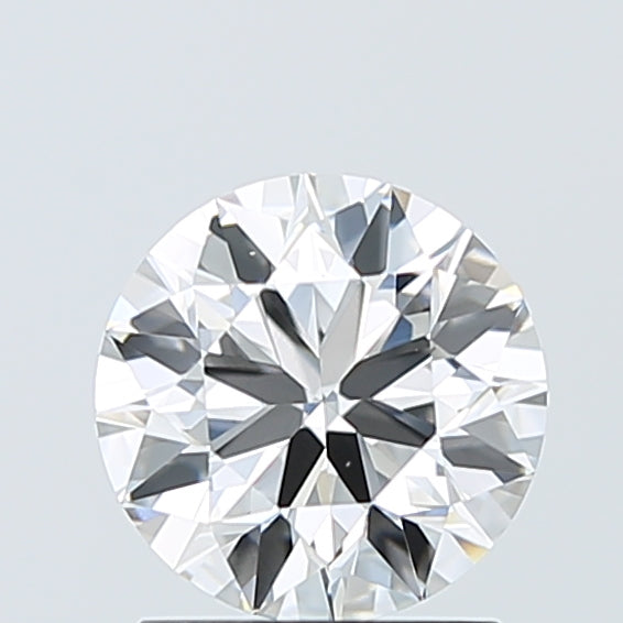 1.5 Carat Round Lab Diamond with  Cut Diamond in 14KT  view 1
