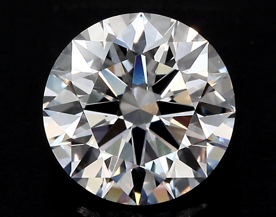 1.73 Carat Round Lab Diamond with  Cut Diamond in 14KT  view 1
