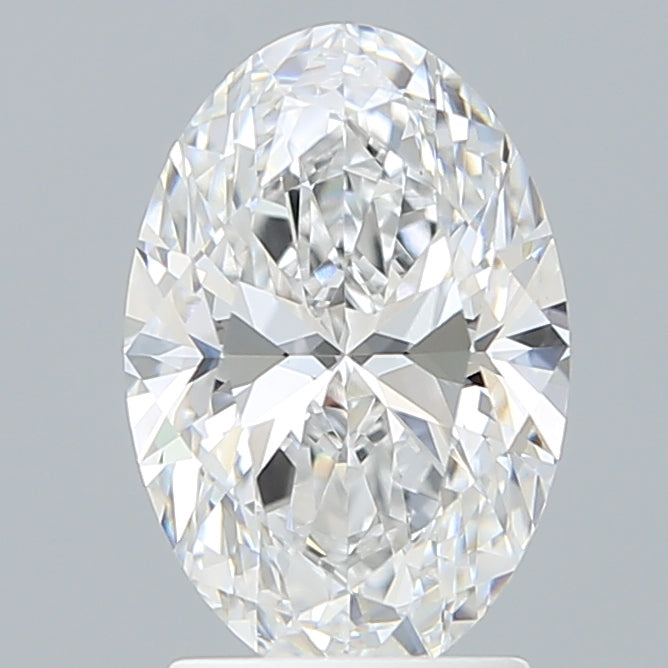 2.28 Carat Oval Lab Diamond with  Cut Diamond in 14KT  view 1
