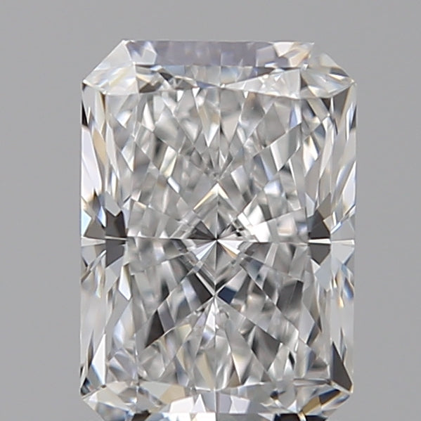 1.05 Carat Radiant Lab Diamond with  Cut Diamond in 14KT  view 1
