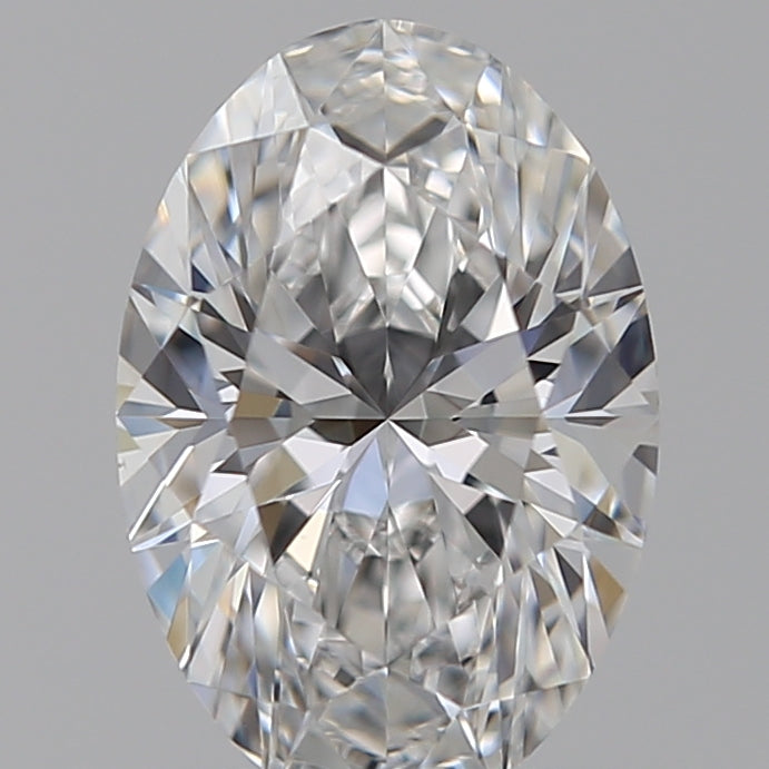 1.14 Carat Oval Lab Diamond with  Cut Diamond in 14KT  view 1
