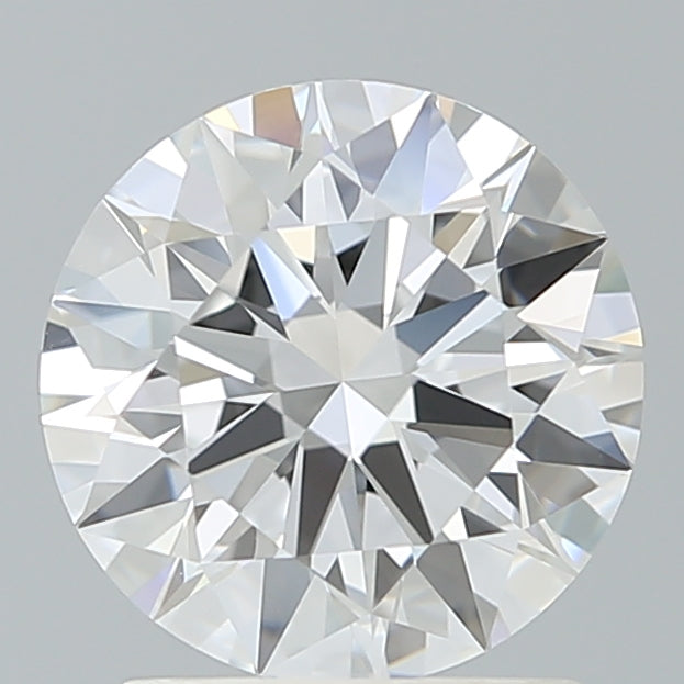 1.66 Carat Round Lab Diamond with  Cut Diamond in 14KT  view 1
