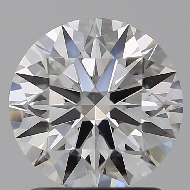 1.54 Carat Round Lab Diamond with  Cut Diamond in 14KT  view 1
