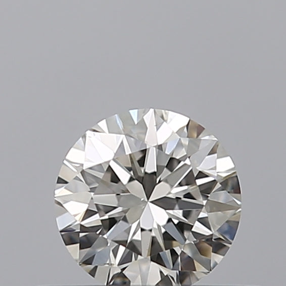 0.3 Carat Round Natural Diamond with  Cut Diamond in 14KT  view 1
