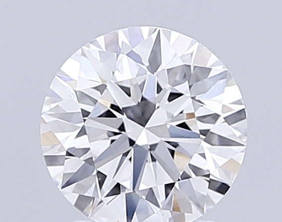 2.17 Carat Round Lab Diamond with  Cut Diamond in 14KT  view 1
