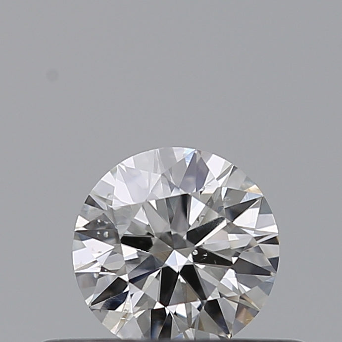 0.3 Carat Round Natural Diamond with  Cut Diamond in 14KT  view 1
