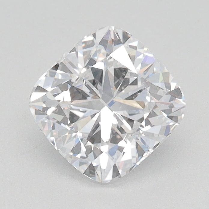 1.04 Carat Cushion Lab Diamond with  Cut Diamond in 14KT  view 1
