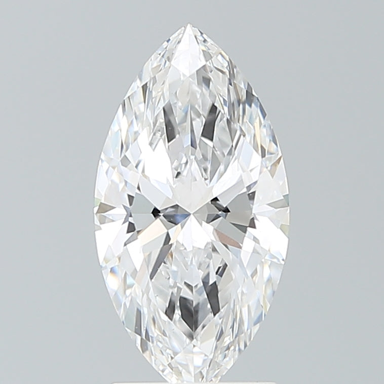 2.16 Carat Marquise Lab Diamond with  Cut Diamond in 14KT  view 1
