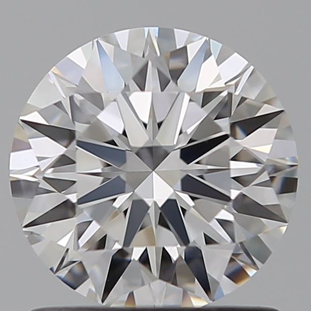 1.04 Carat Round Lab Diamond with  Cut Diamond in 14KT  view 1
