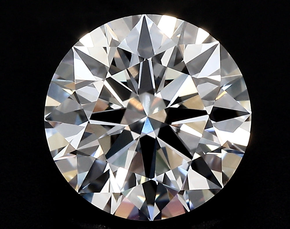 3.0 Carat Round Lab Diamond with  Cut Diamond in 14KT  view 1
