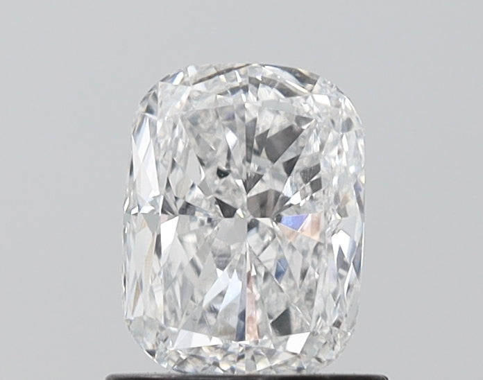 0.99 Carat Cushion Lab Diamond with  Cut Diamond in 14KT  view 1
