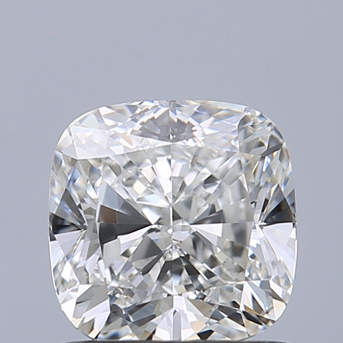 1.04 Carat Cushion Natural Diamond with  Cut Diamond in 14KT  view 1
