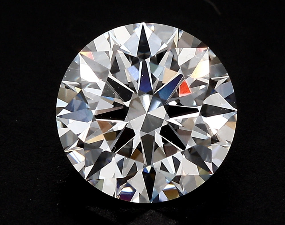 2.1 Carat Round Lab Diamond with  Cut Diamond in 14KT  view 1
