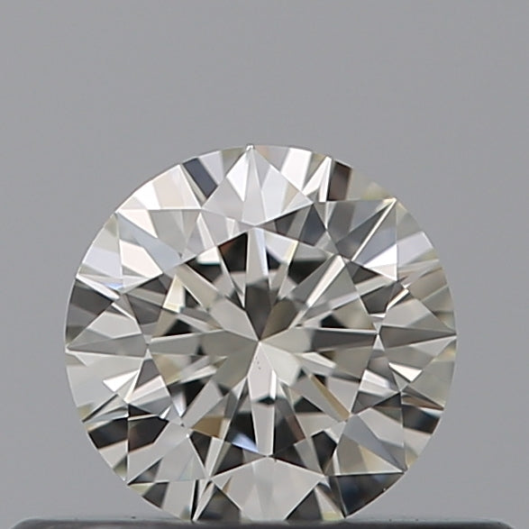 0.3 Carat Round Natural Diamond with  Cut Diamond in 14KT  view 1
