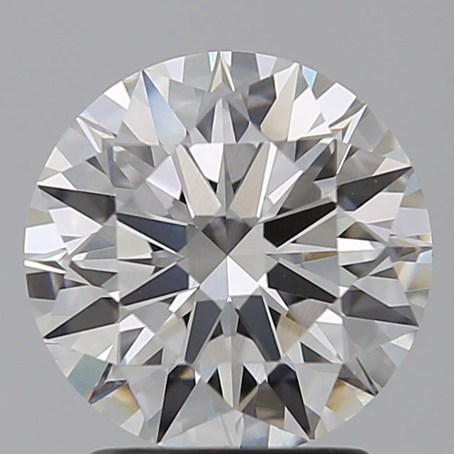 2.04 Carat Round Lab Diamond with  Cut Diamond in 14KT  view 1
